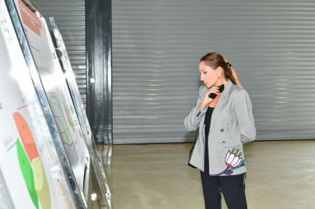 Алиевы на открытии завода Azbadam 
