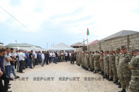 В Баку проходит церемония прощания с шехидом 