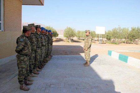 Азербайджанские военнослужащие находятся с визитом в Иране 