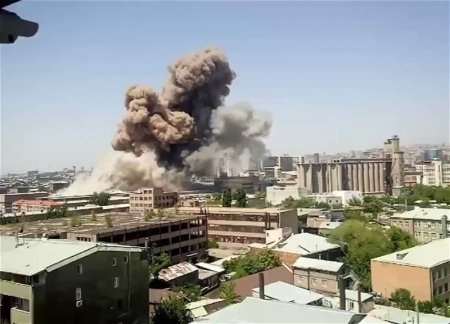 В Ереване произошел мощный взрыв, есть жертвы