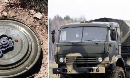 В России подорвался «КамАЗ» с военными: есть погибший