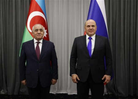 Али Асадов встретился с Михаилом Мишустиным