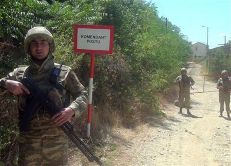 Организована служебная деятельность военной полиции в городе Лачин, сёлах Забух и Сус