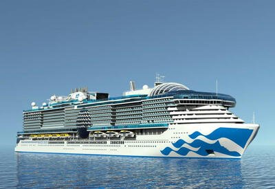 Опубликовано фото «самого роскошного» круизного лайнера Sun Princess