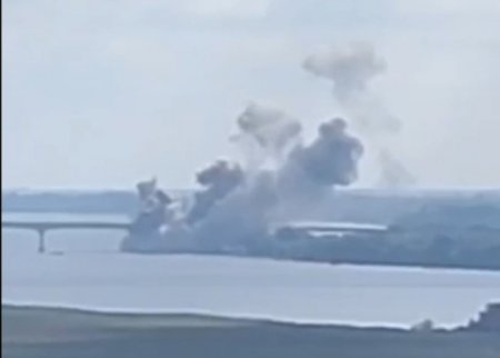 ВСУ снова нанесли точный удар по Антоновскому мосту в Херсоне