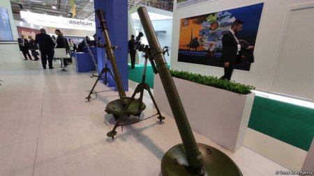 Азербайджан продемонстрировал на ADEX-2022 минометы отечественного производства - ФОТО