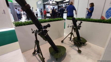 Азербайджан продемонстрировал на ADEX-2022 минометы отечественного производства - ФОТО