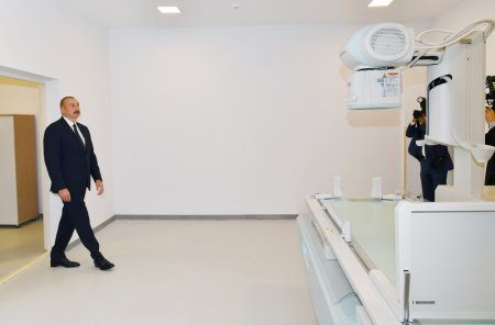 Ильхам Алиев принял участие в открытии Республиканского санатория туберкулезных заболеваний для детей и подростков в Баку - ФОТО Ильхам Алиев принял участие в открытии Республиканского санатория туберкулезных заболеваний для детей и подростков в Баку - ФОТО