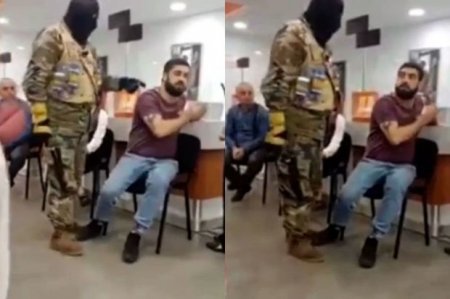 Вооруженный человек, захвативший заложников в банке в Кутаиси, озвучил свои требования