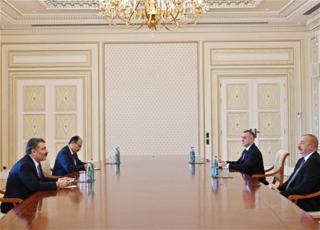 Ильхам Алиев принял министра здравоохранения Турции