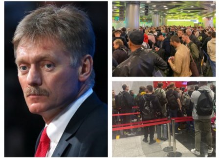 Песков об ажиотаже в аэропортах после объявления мобилизации в РФ 