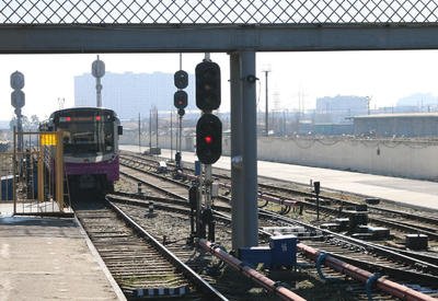 В Баку построили вторую наземную станцию метро
