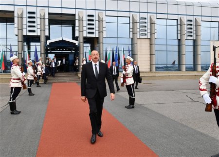 Завершился официальный визит Президента Ильхама Алиева в Болгарию