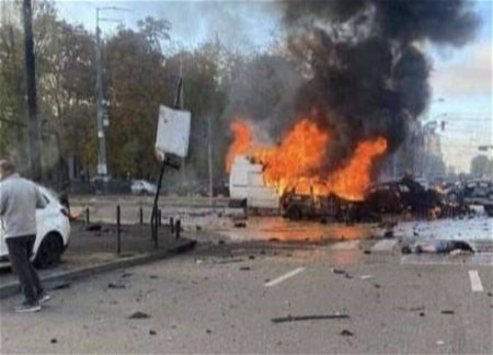 В центре Киева прогремели взрывы 