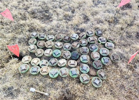 В Кяльбаджаре и Дашкесане обнаружены и обезврежены мины