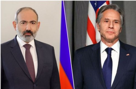 Пашинян рассказал Блинкену о переговорах с Алиевым и Эрдоганом