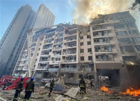 Россия ударила тремя ракетами по Киеву – Офис Президента Украины