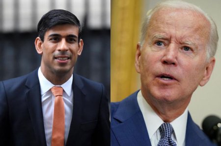 Сунак и Байден договорились о личной встрече