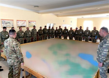 В ракетно-артиллерийских войсках ВС Азербайджана прошли командно-штабные учения 