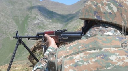 Армения обстреливает позиции азербайджанской армии