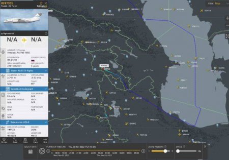 Азербайджан не пустил российский самолет в свое небо