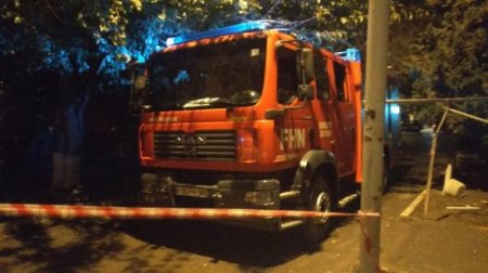 Взрыв в жилом доме в Сумгаите 