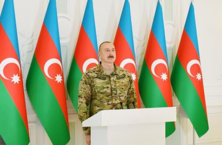 Алиев о сроке пребывания российских миротворцев в Карабахе