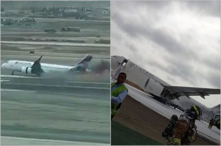 Пассажирский самолет столкнулся с пожарной машиной, есть погибшие 