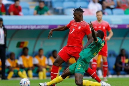 ЧМ-2022: Швейцария победила Камерун с минимальным счетом 