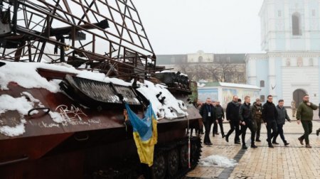 Лидеры трех стран прибыли в Киев