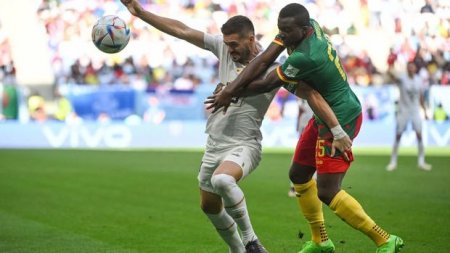 ЧМ-2022: матч Камерун - Сербия завершился ничьей - ОБНОВЛЕНО + ВИДЕО Матч группы G чемпионата мира-2022 Камерун - Сербия завершился ничьей - 3:3.  Как передает Oxu.Az, теперь у сборных по одному очку в активе.