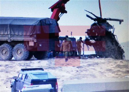 Минул год со дня крушения военного вертолета Госпогранслужбы Азербайджана