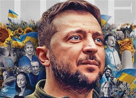 Time назвал Владимира Зеленского человеком года