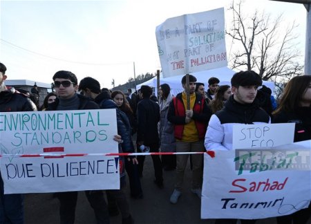 Акция протеста на дороге Шуша-Ханкенди продолжается пятый день