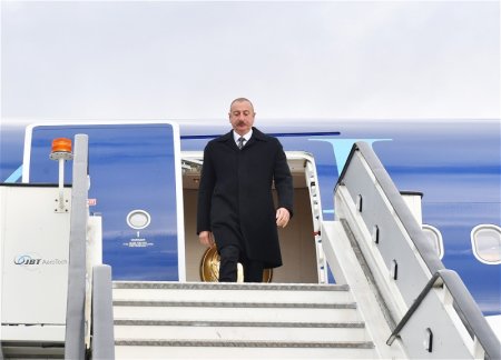 Президент Ильхам Алиев находится с рабочим визитом в Румынии