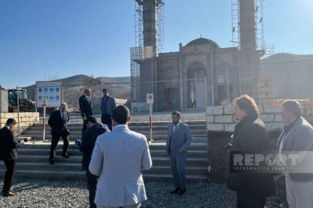 Делегация Саудовской Аравии посетила мечеть Зангилана 