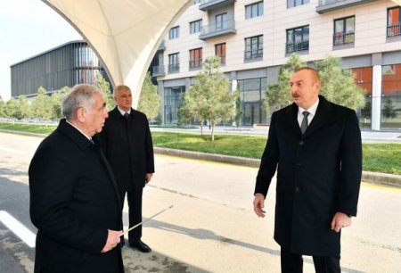 Ильхам Алиев заложил фундамент Комплекса карабахских скакунов Ильхам Алиев заложил фундамент Комплекса карабахских скакунов