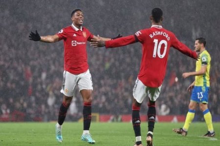 "Манчестер Юнайтед" разгромил "Ноттингем" в матче АПЛ