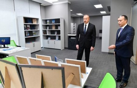 Президент Ильхам Алиев принял участие в открытии Центра DOST №5 