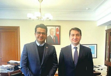 Хикмет Гаджиев встретился с послом Ирана