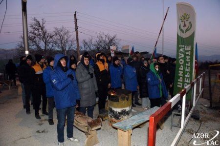 Акция на дороге Ханкенди - Лачын продолжается 19-й день