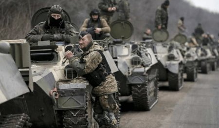 Россияне готовятся к наступлению в Луганской области 