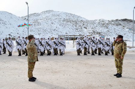 В Лачинском районе сданы в эксплуатацию новые военные объекты - ФОТО 