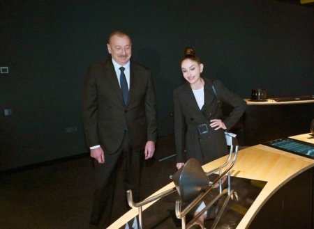 Ильхам Алиев и Мехрибан Алиева приняли участие в открытии Инновационного центра STEAM в Баку - ФОТО