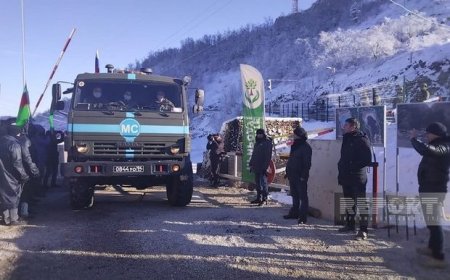 Дорога Ханкенди - Лачын открыта для гуманитарных целей