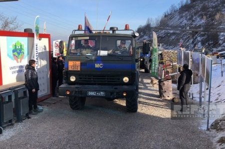 С начала года по дороге Ханкенди - Лачын автомобили беспрепятственно проехали 451 раз
