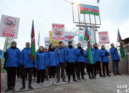 Дорога Лачин – Ханкенди: акция протеста азербайджанских экоактивистов продолжается уже 49 дней 