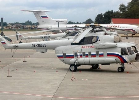 Обслуживающий Путина вертолет упал во Внуково