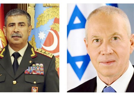 Министры обороны Азербайджана и Израиля обсудили перспективы военно-технического сотрудничества