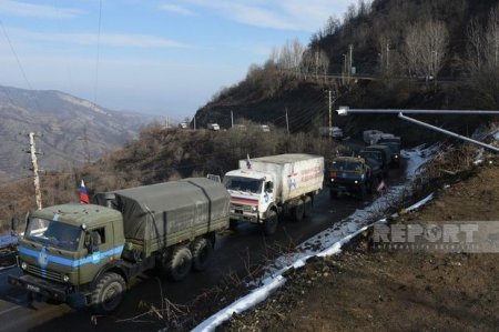 На дороге Ханкенди - Лачын обеспечено беспрепятственное движение автомобилей РМК